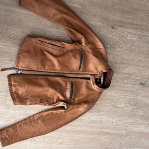 Banana Republic XS women’s leather jacket